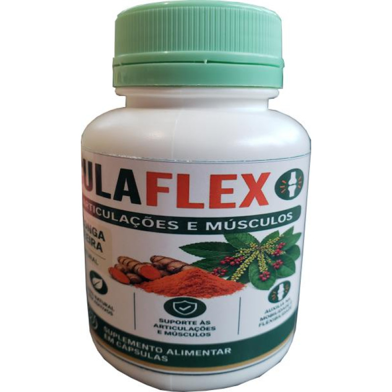 1 - ARTICULAFLEX - Extrato de Cúrcuma + Erva Baleeira -  - 120 caps - 500mg